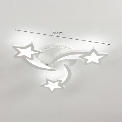 LED Ceiling Light Fixture with Star Lampshades - House Comfort