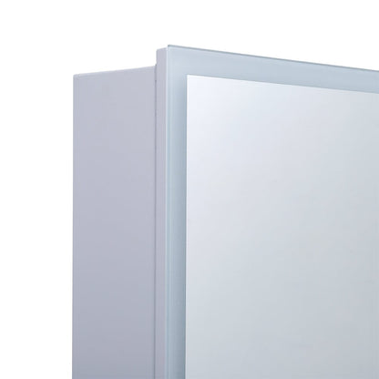 LED Double Door Mirror Cabinet Bathroom 650x600 mm - House Comfort