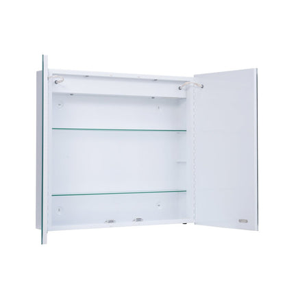 LED Double Door Mirror Cabinet Bathroom 650x600 mm - House Comfort