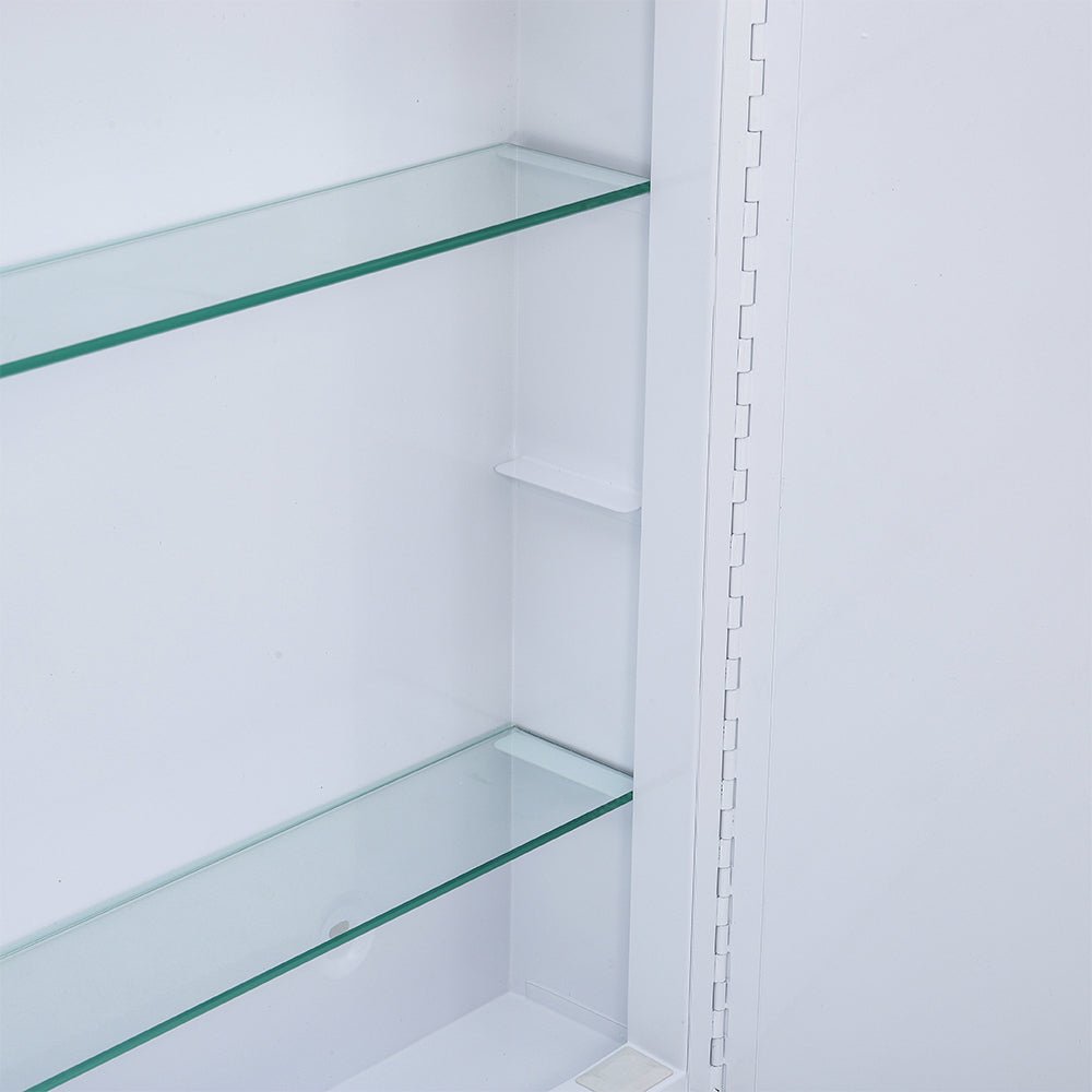 LED Double Door Mirror Cabinet Bathroom 650x600 mm - House Comfort