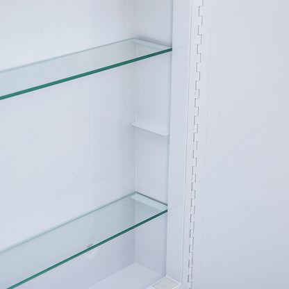 LED Double Door Mirror Cabinet Bathroom 650x600 mm - House Comfort