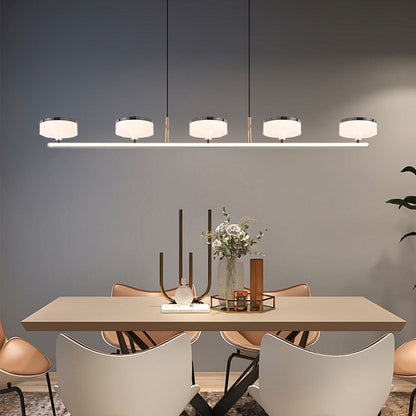 Lightsin Aluminum Acrylic Chandelier with Three - Color Changing - House Comfort