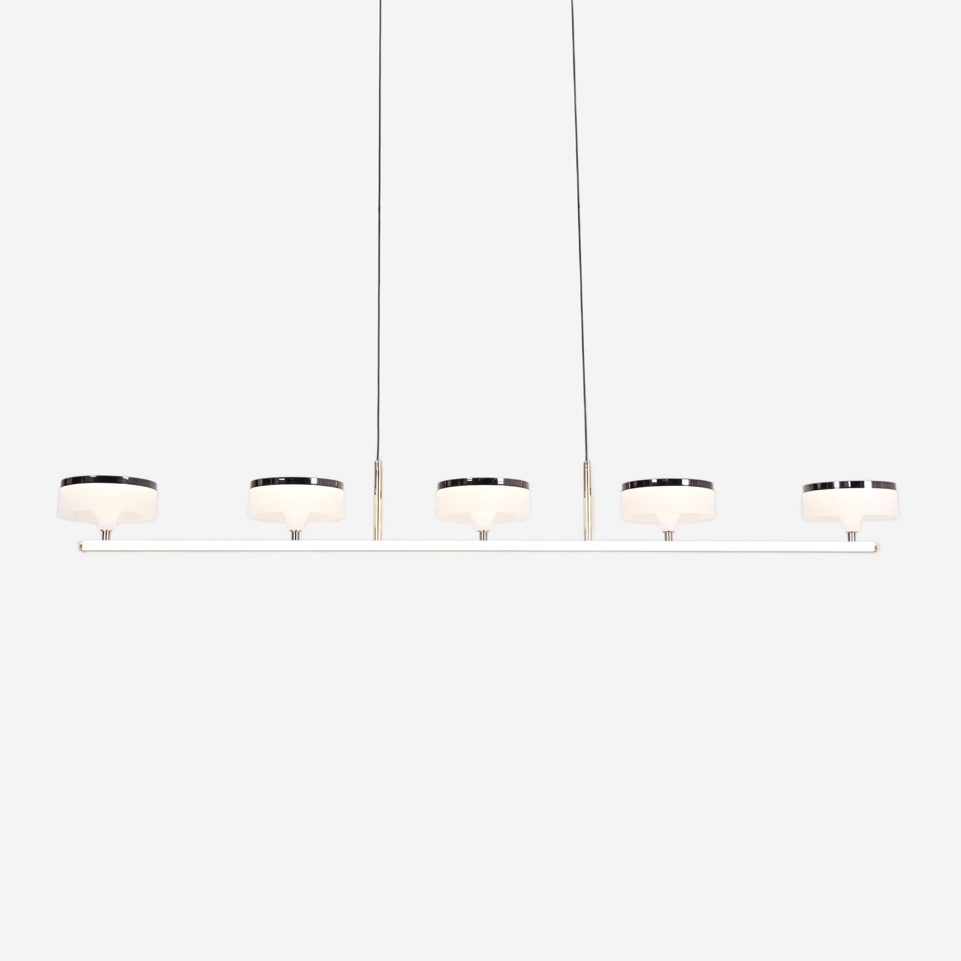 Lightsin Aluminum Acrylic Chandelier with Three - Color Changing - House Comfort