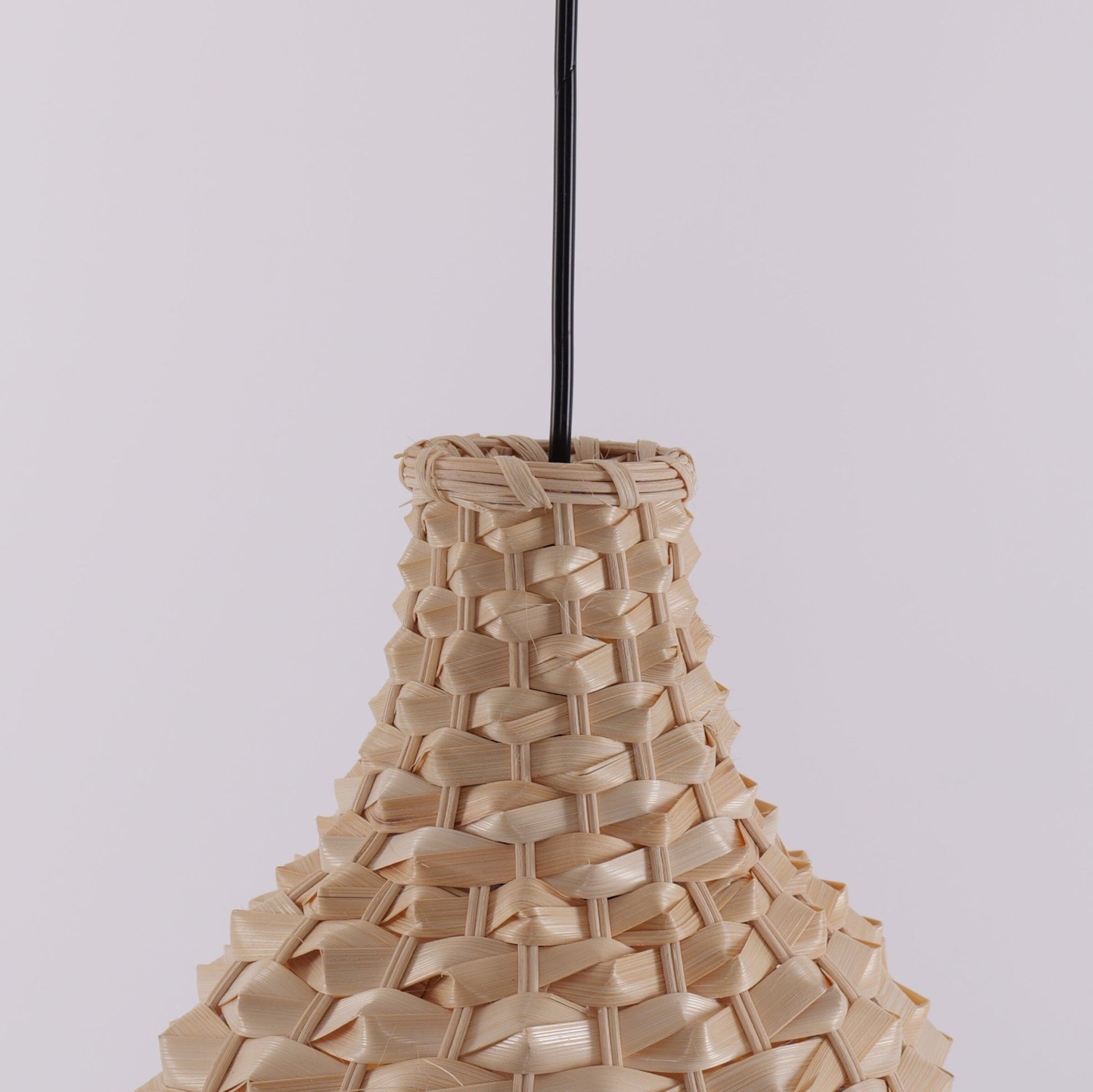 Lightsin Bamboo Hand - Weaving Pendant Light Natural Art Lighting Fixture - House Comfort