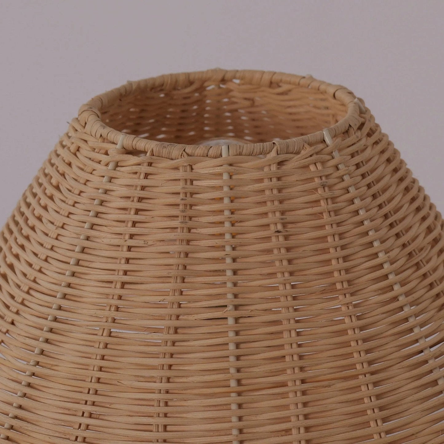 Lightsin Bohemian Rattan Table Lamp Handcrafted Natural Lighting - House Comfort