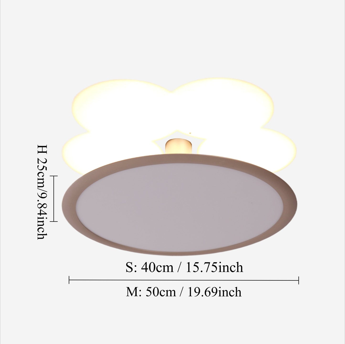 Lightsin Brushed Rose Gold Aluminum Pendant Light with Stepless Dimming - House Comfort