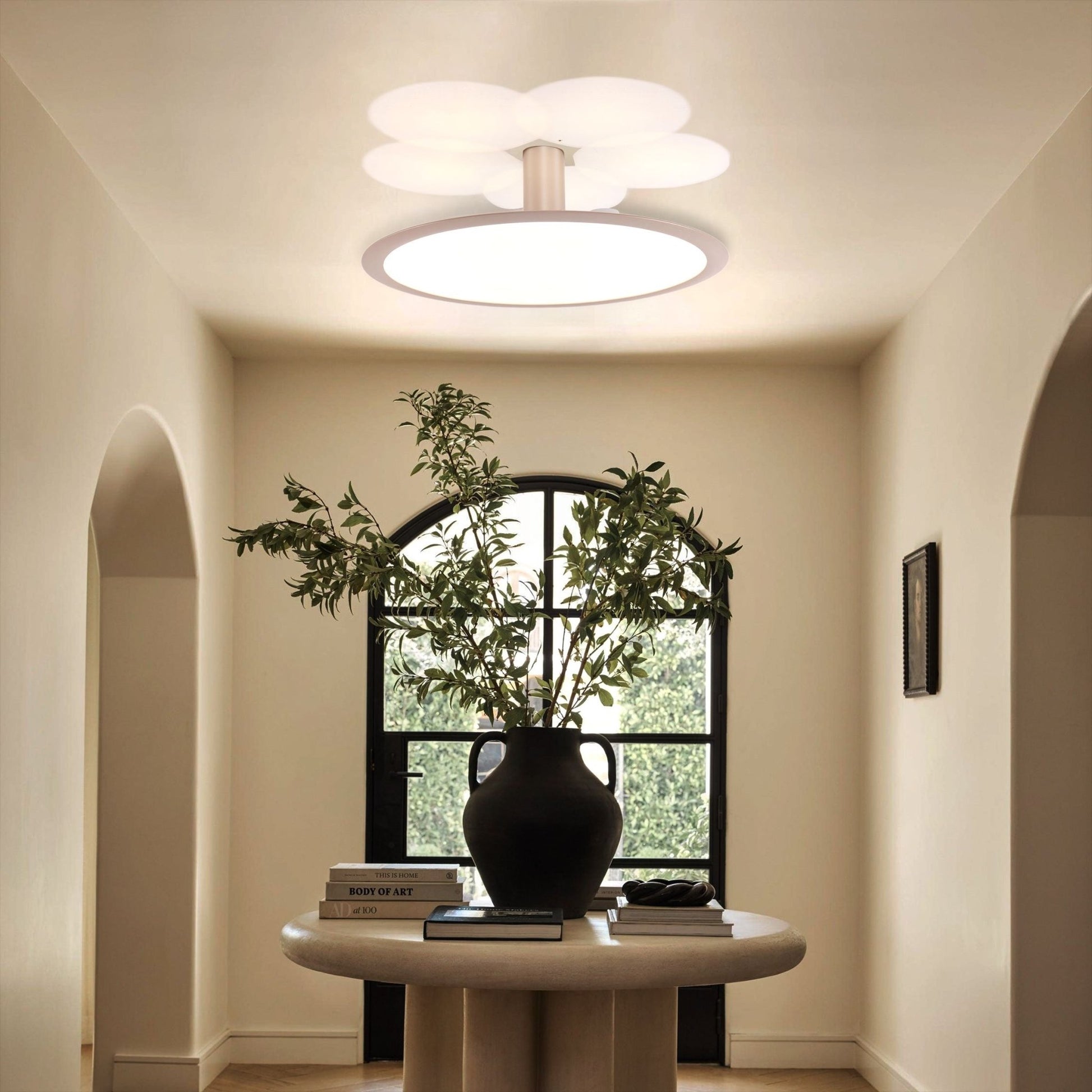 Lightsin Brushed Rose Gold Aluminum Pendant Light with Stepless Dimming - House Comfort