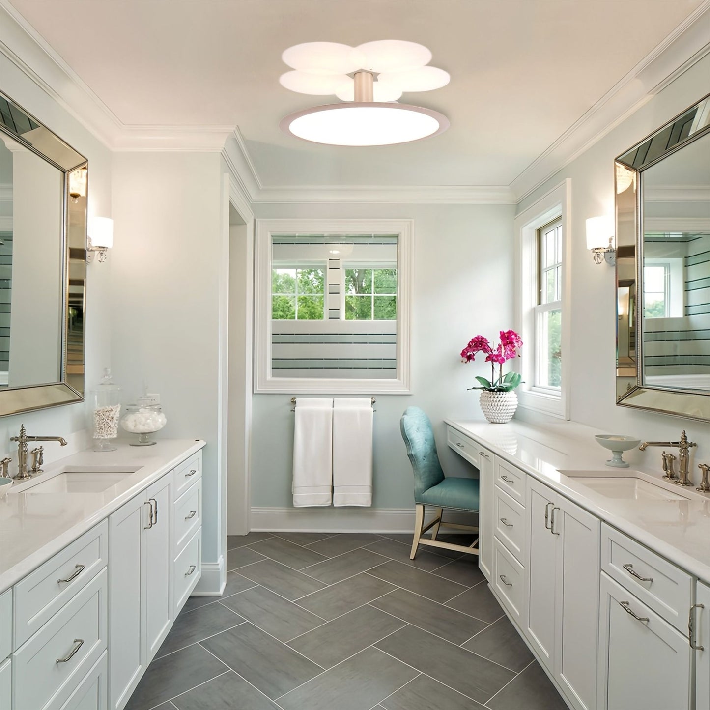 Lightsin Brushed Rose Gold Aluminum Pendant Light with Stepless Dimming - House Comfort