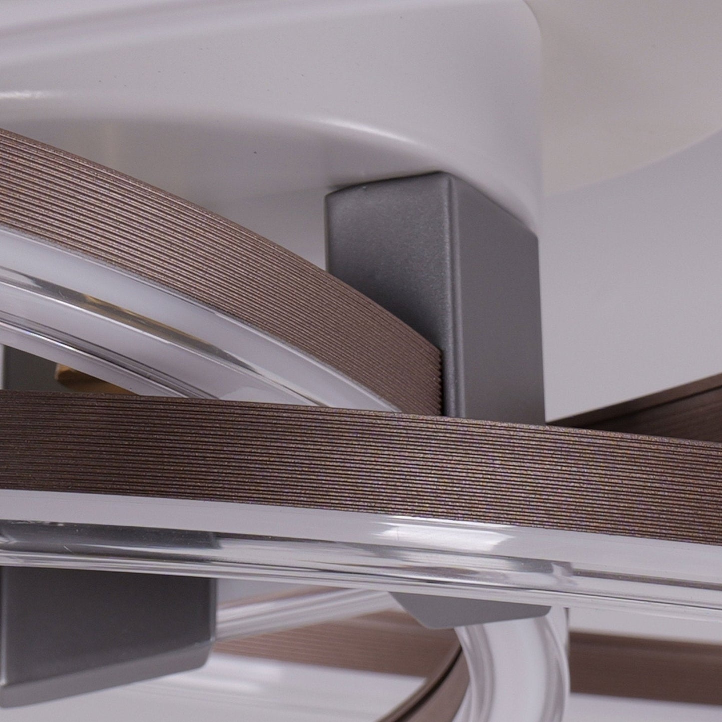 Lightsin Ceiling Fan with Light Quiet Copper Aluminum Fan Light with Remote Timer Control - House Comfort