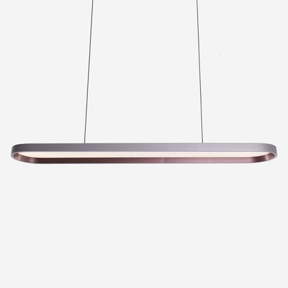 Lightsin Contemporary Gray - Brown Elliptical Dimmable Pendant Light - House Comfort