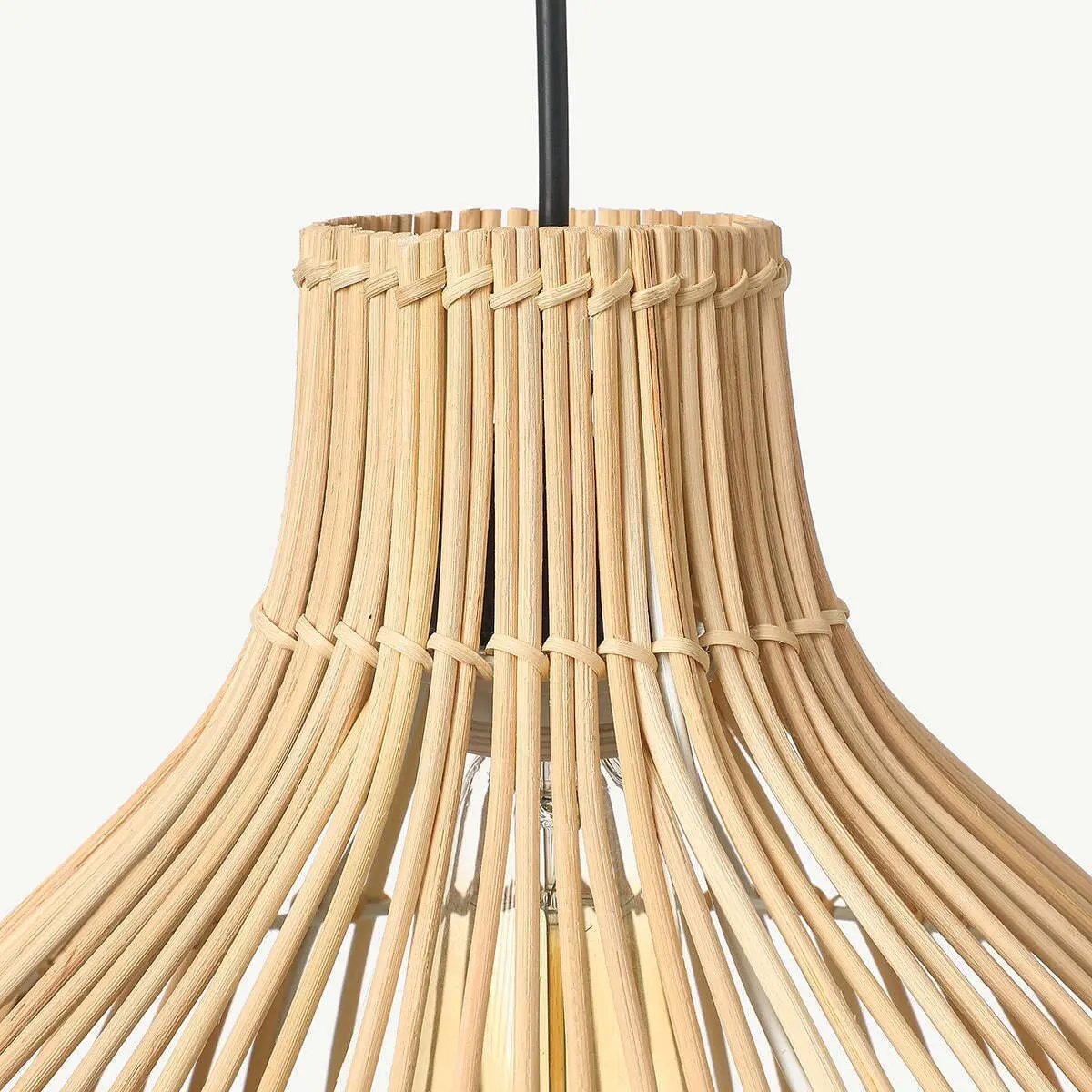 Lightsin Creative High - Quality Handcrafted Rattan Pendant Light - House Comfort