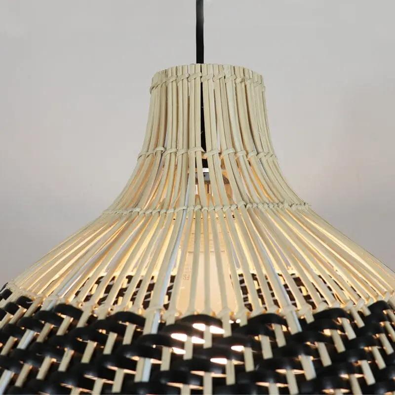 Lightsin Creative High - Quality Handcrafted Rattan Pendant Light - House Comfort