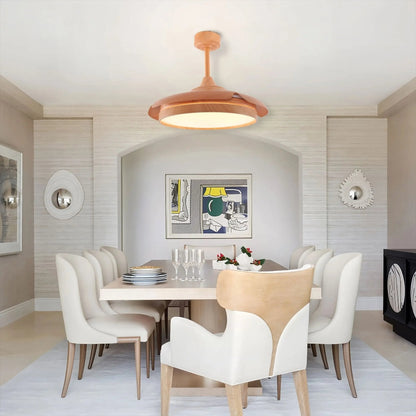 Lightsin Elegant Contemporary Ceiling Fan Light Featuring Soft LED Illumination - House Comfort