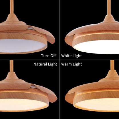 Lightsin Elegant Contemporary Ceiling Fan Light Featuring Soft LED Illumination - House Comfort