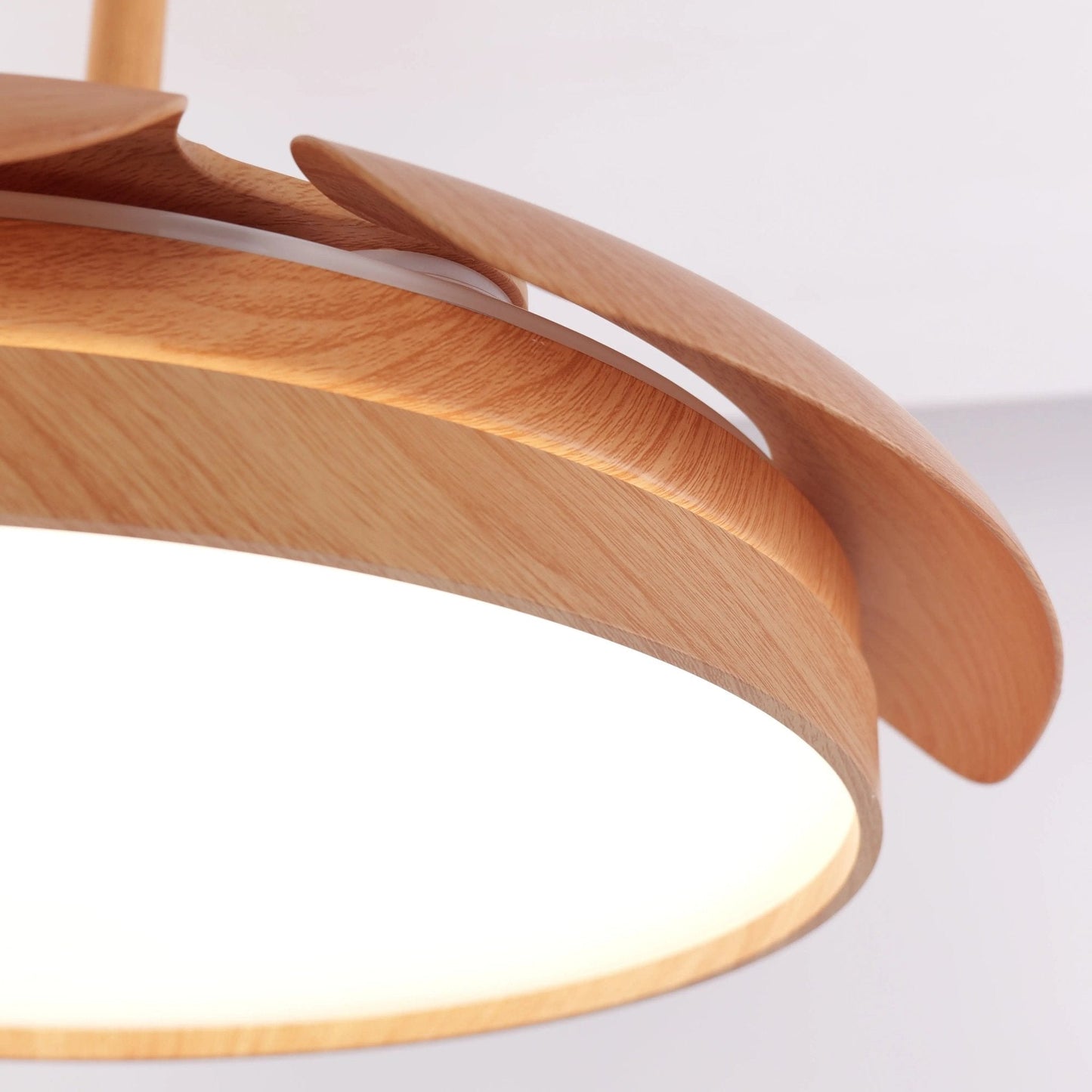 Lightsin Elegant Contemporary Ceiling Fan Light Featuring Soft LED Illumination - House Comfort