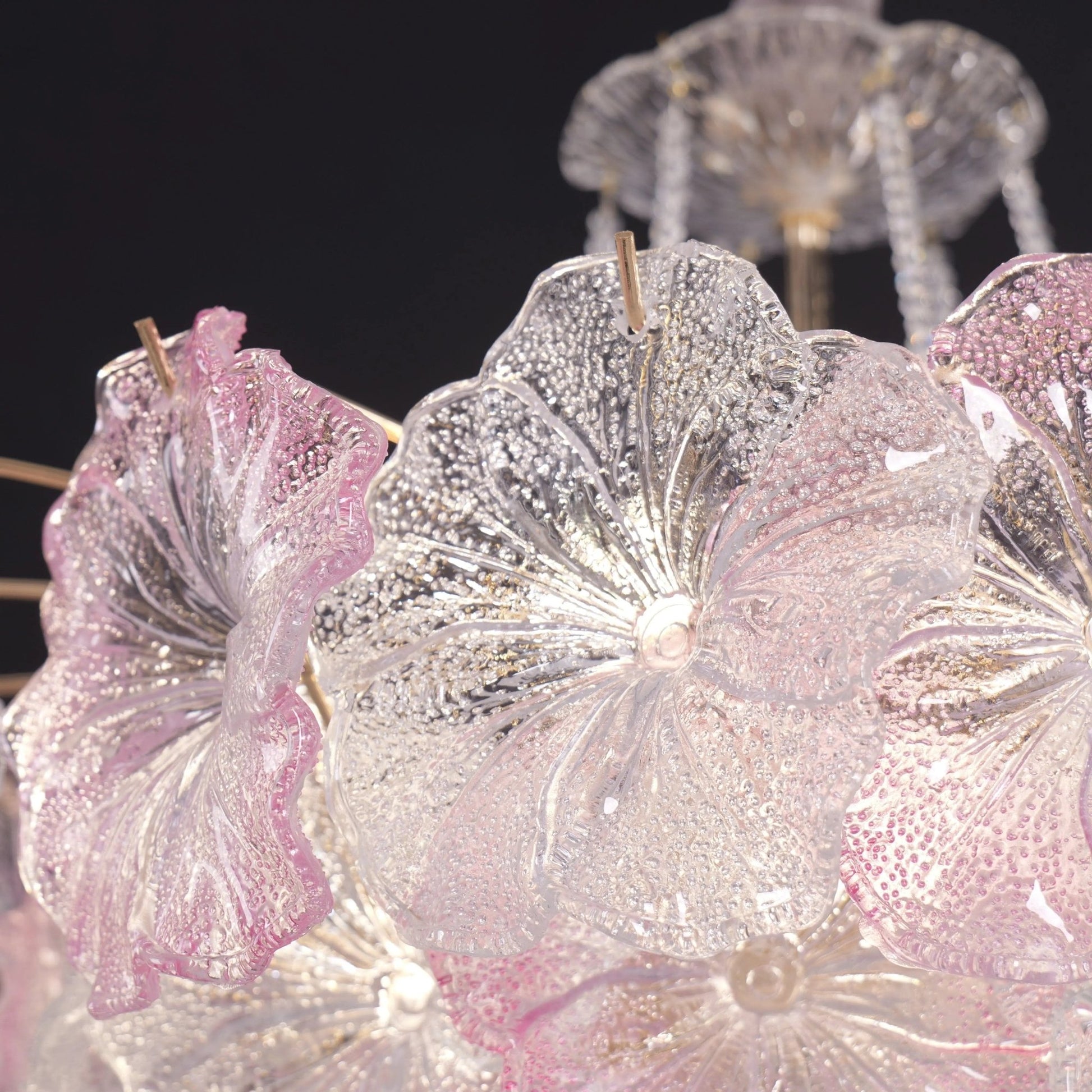 Lightsin Elegant Glass Chandelier with Adjustable Hanging Length - House Comfort