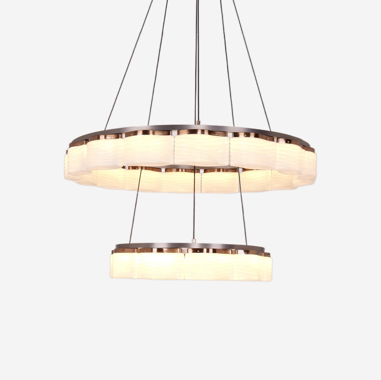 Lightsin Elegant LED Pendant Light with Onyx Glass Shade - House Comfort