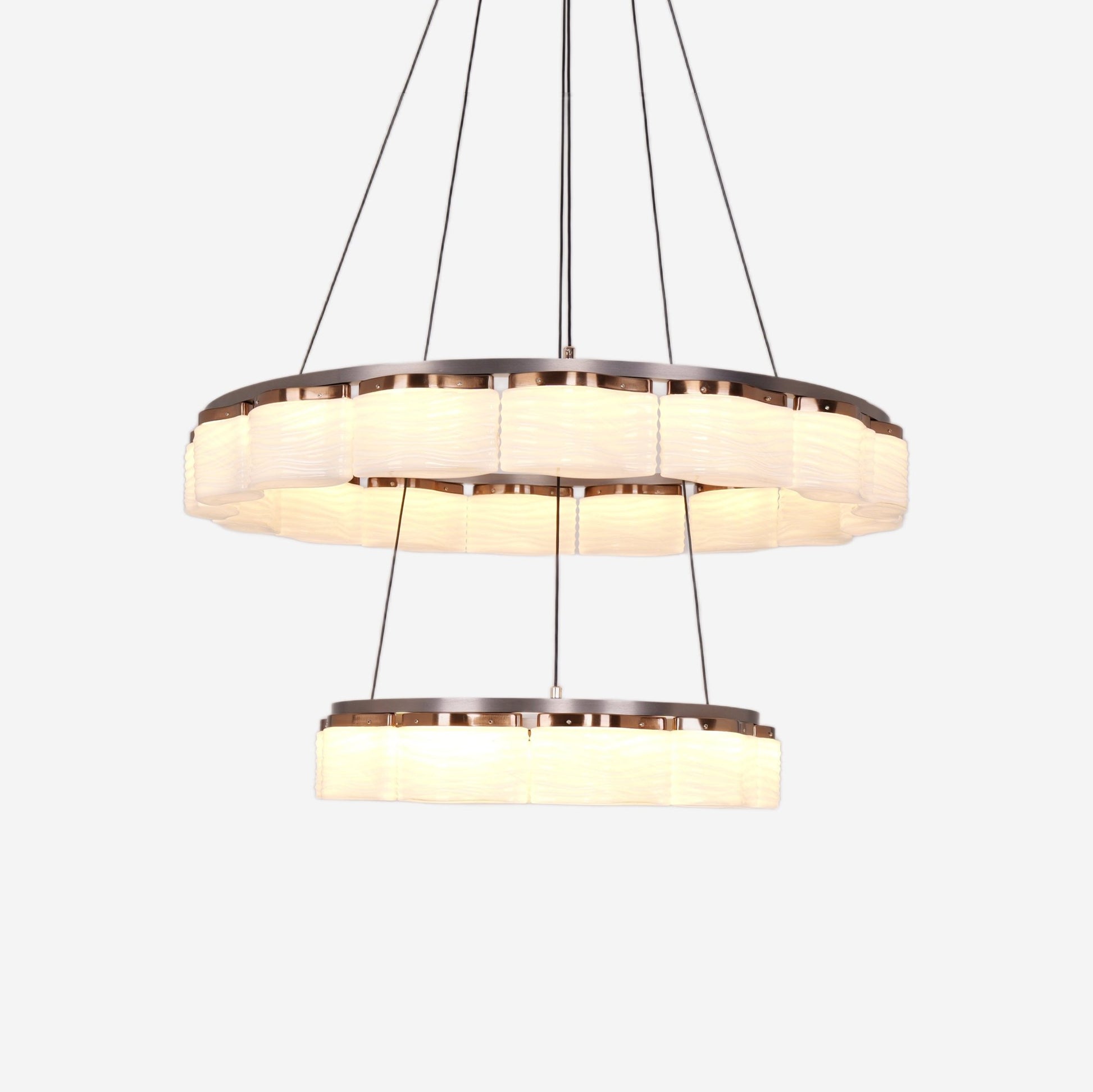 Lightsin Elegant LED Pendant Light with Onyx Glass Shade - House Comfort