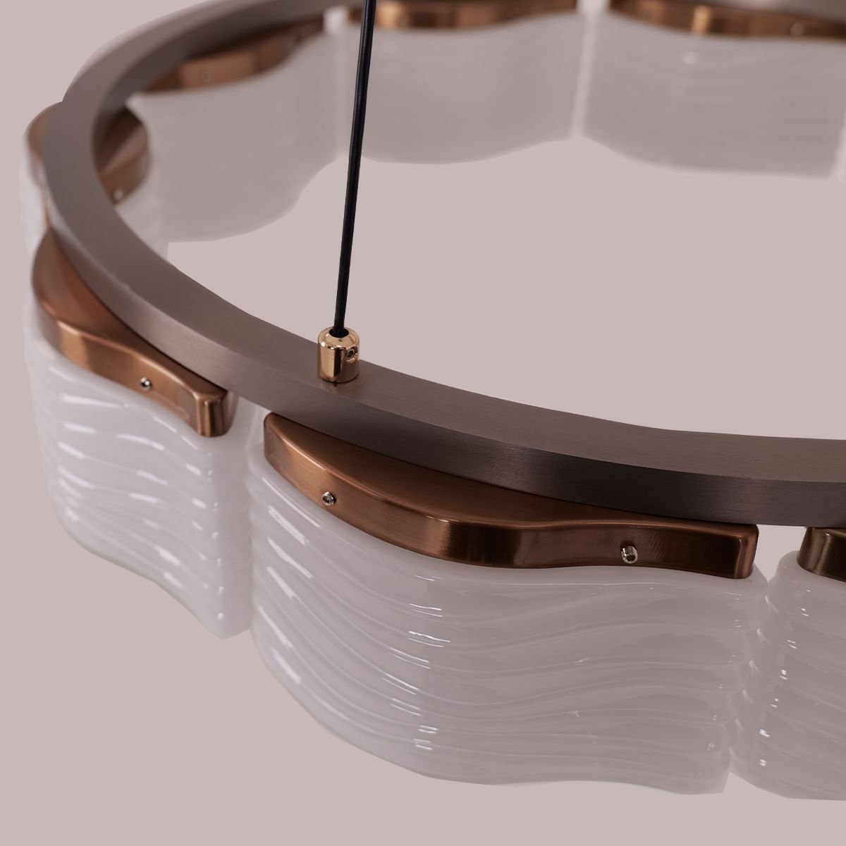 Lightsin Elegant LED Pendant Light with Onyx Glass Shade - House Comfort