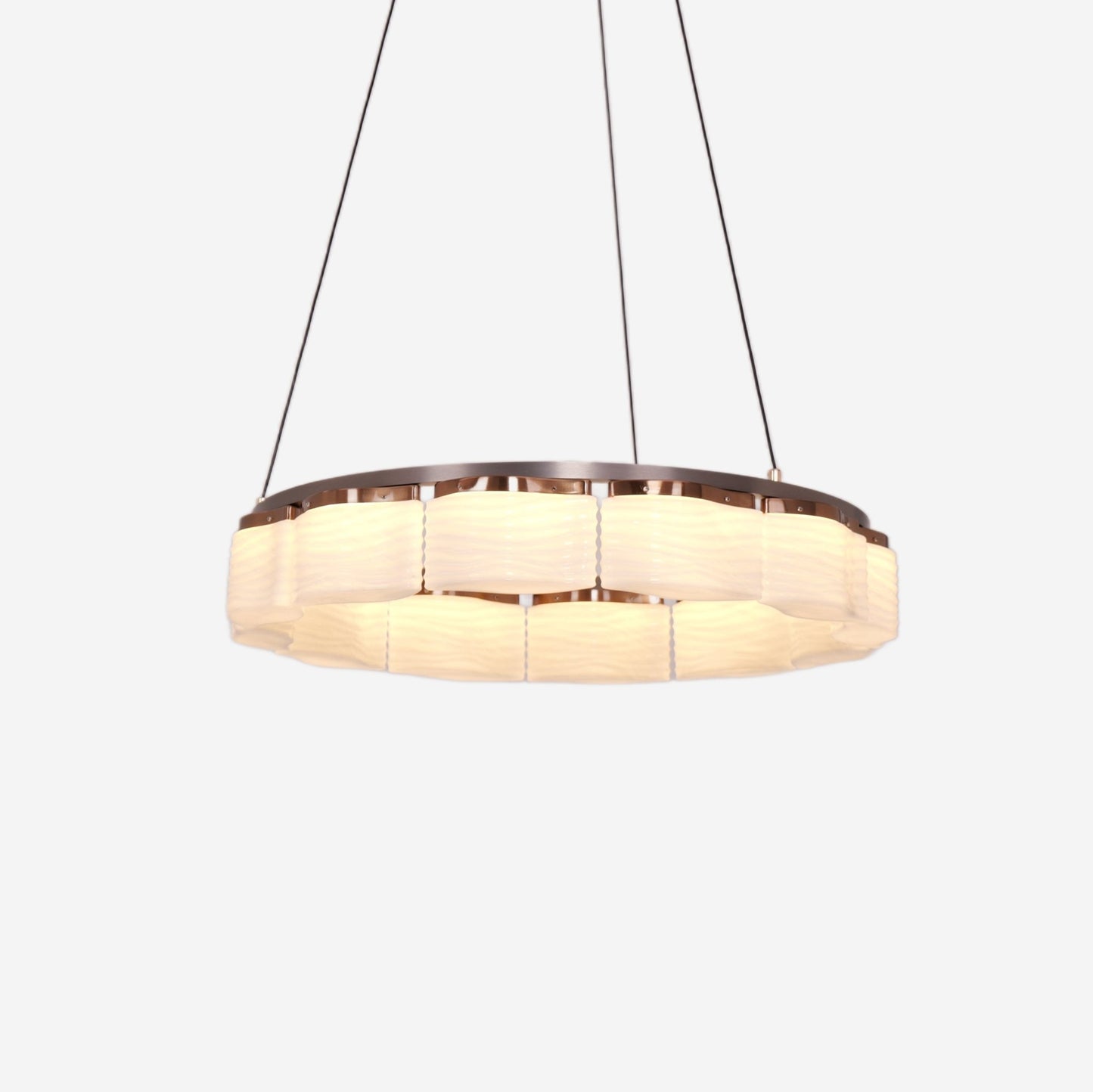 Lightsin Elegant LED Pendant Light with Onyx Glass Shade - House Comfort