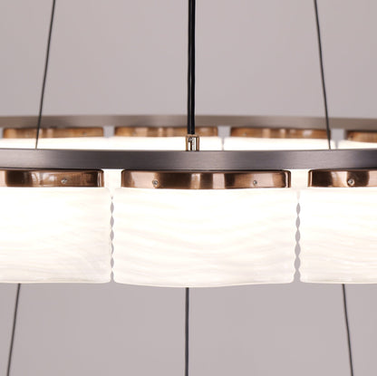 Lightsin Elegant LED Pendant Light with Onyx Glass Shade - House Comfort