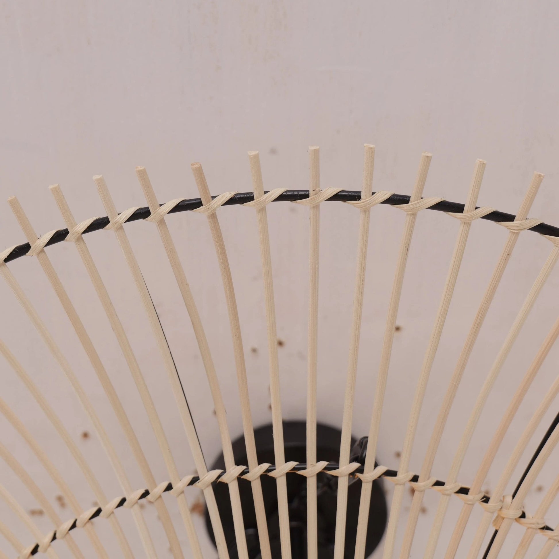 Lightsin Flying Saucer - Shaped LED Rattan Pendant Light - House Comfort