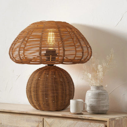 Lightsin Handcrafted Mushroom - Shaped Table Lamp for Home Decor - House Comfort