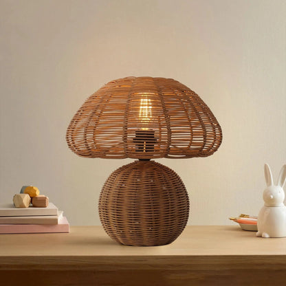 Lightsin Handcrafted Mushroom - Shaped Table Lamp for Home Decor - House Comfort