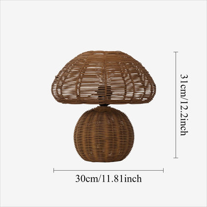 Lightsin Handcrafted Mushroom - Shaped Table Lamp for Home Decor - House Comfort