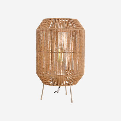 Lightsin Handcrafted Paper Rope Table Lamp Perfect for Living Rooms - House Comfort