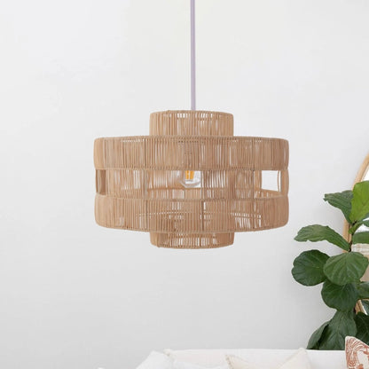 Lightsin Handcrafted Rattan Pendant Lamp for a Warm Touch - House Comfort
