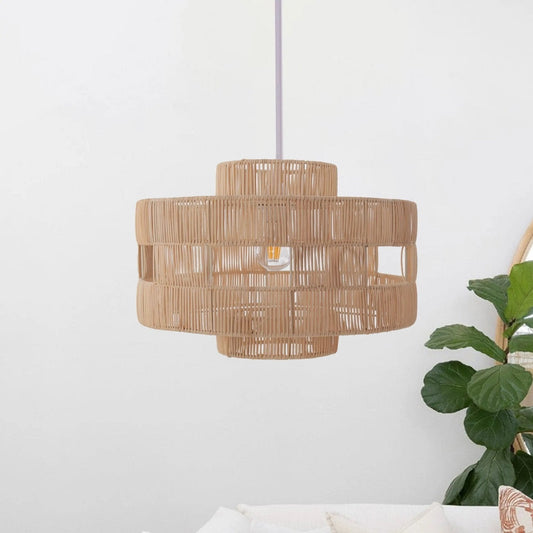 Lightsin Handcrafted Rattan Pendant Lamp for a Warm Touch - House Comfort