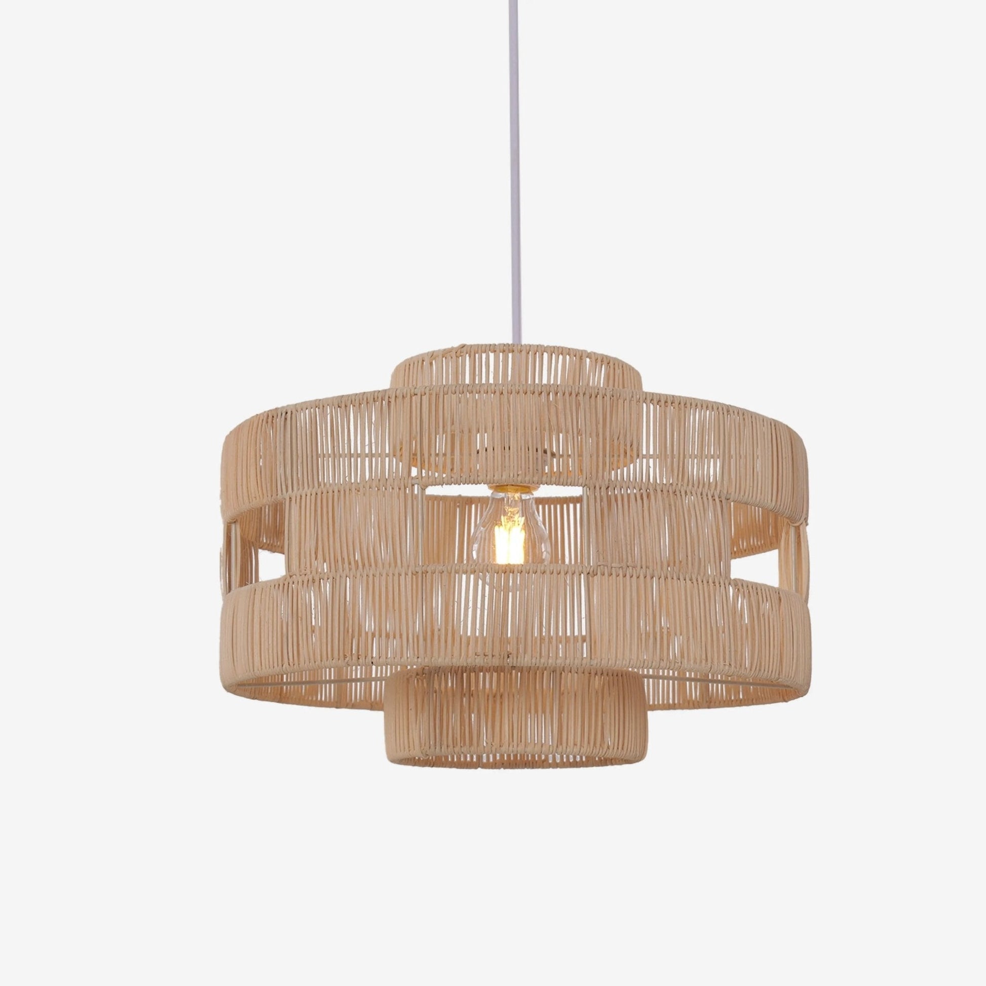 Lightsin Handcrafted Rattan Pendant Lamp for a Warm Touch - House Comfort