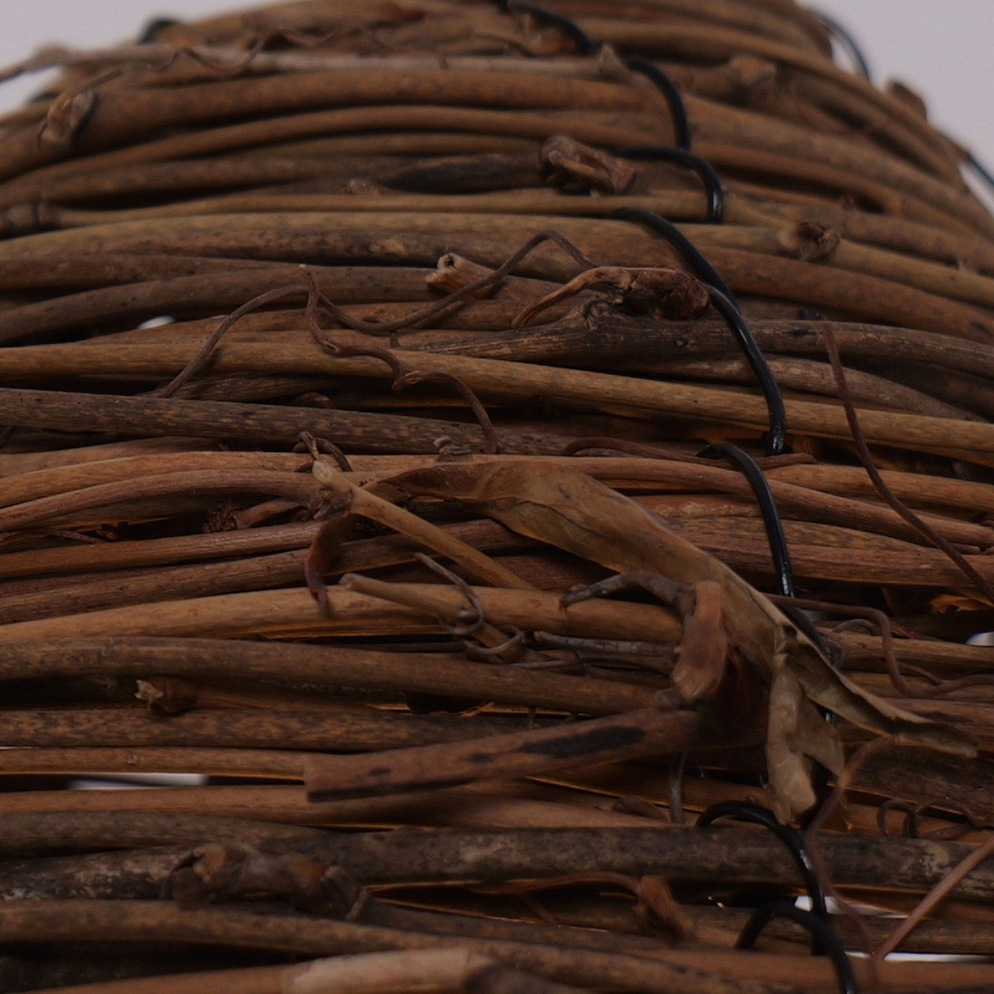 Lightsin Handcrafted Rustic Woven Rattan and Iron Pendant Light - House Comfort