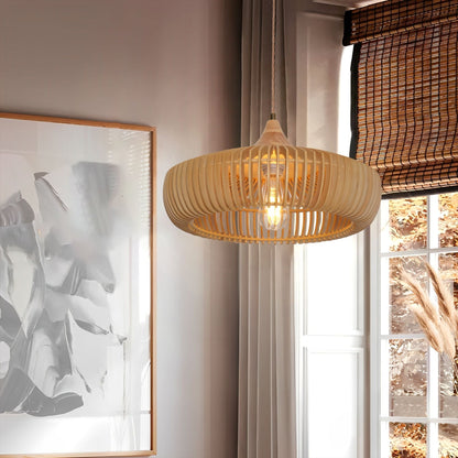 Lightsin Handcrafted Wooden Kitchen Pendant Light Fixtures - House Comfort