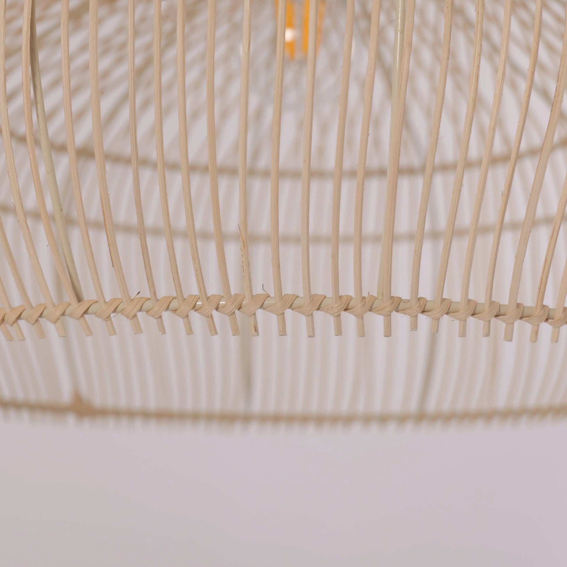 Lightsin Handwoven Gourd Shaped Rattan Pendant Light - House Comfort