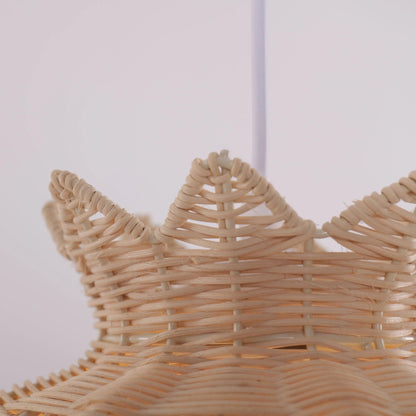 Lightsin Handwoven Paper Rope Pendant Light for a Natural & Cozy Ambiance - House Comfort