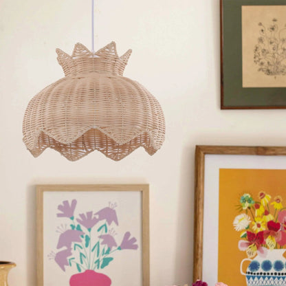 Lightsin Handwoven Paper Rope Pendant Light for a Natural & Cozy Ambiance - House Comfort