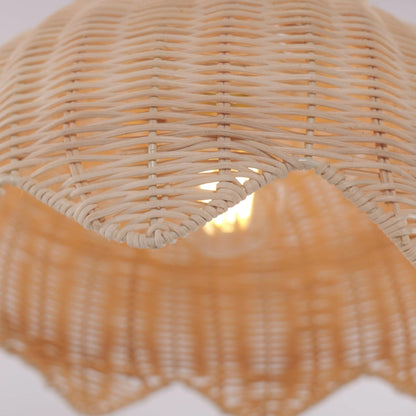 Lightsin Handwoven Paper Rope Pendant Light for a Natural & Cozy Ambiance - House Comfort