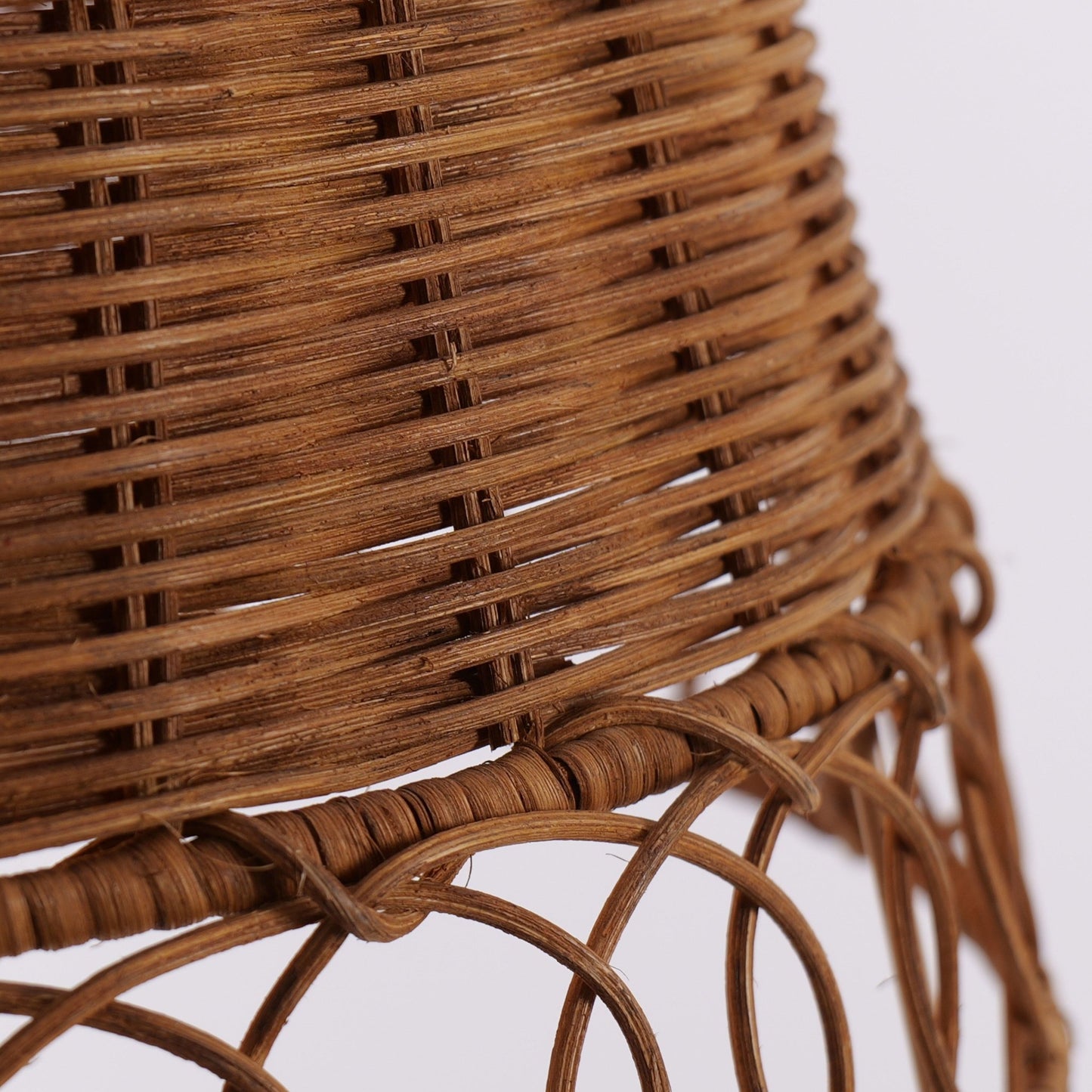 Lightsin Handwoven Rattan Pendant Light – Eco - Friendly, Warm Lighting for Cozy Living Rooms & Dining Spaces - House Comfort