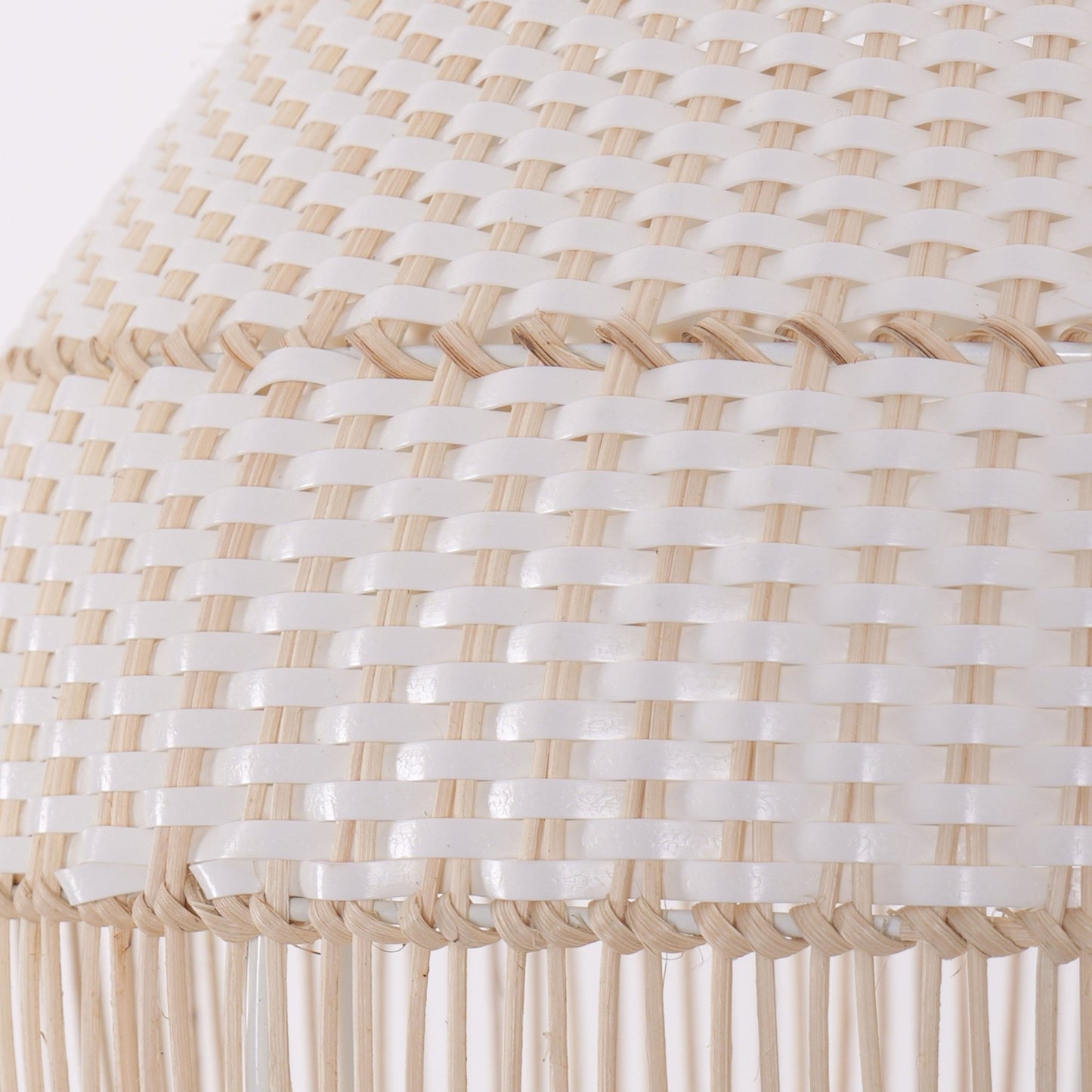 Lightsin Handwoven Rattan Pendant Light for Kitchen and Boho - Style Interiors - House Comfort