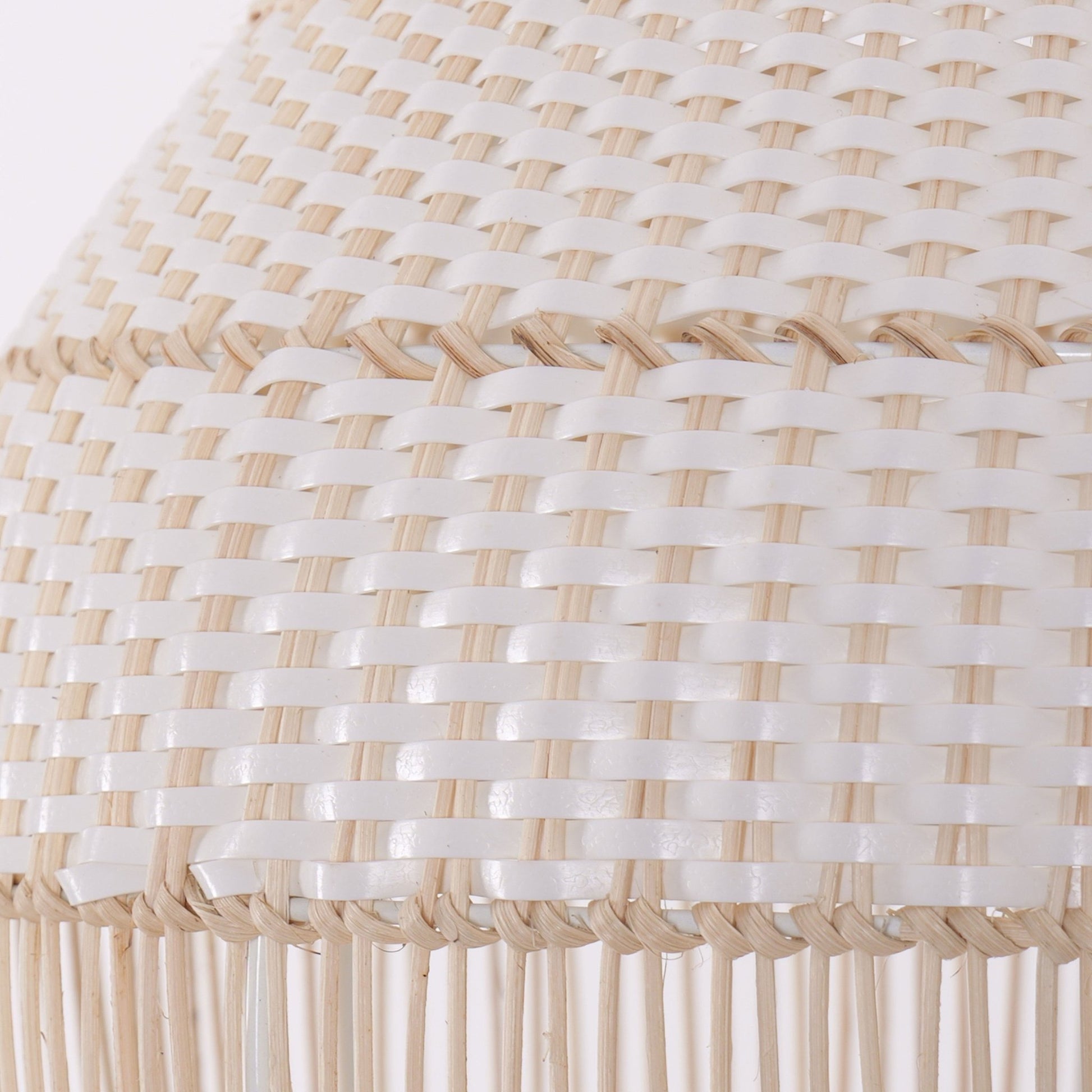 Lightsin Handwoven Rattan Pendant Light for Kitchen and Boho - Style Interiors - House Comfort