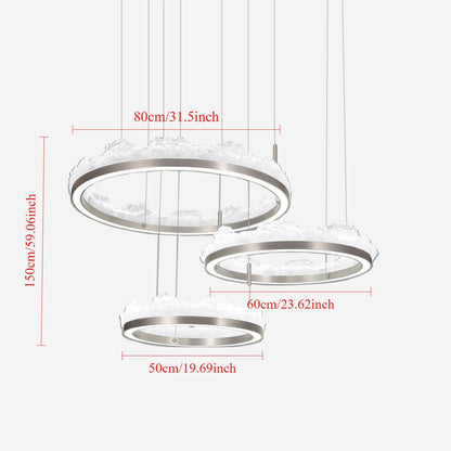 Lightsin High - End Nordic Aluminum Pendant Light with Dimmable Function - House Comfort