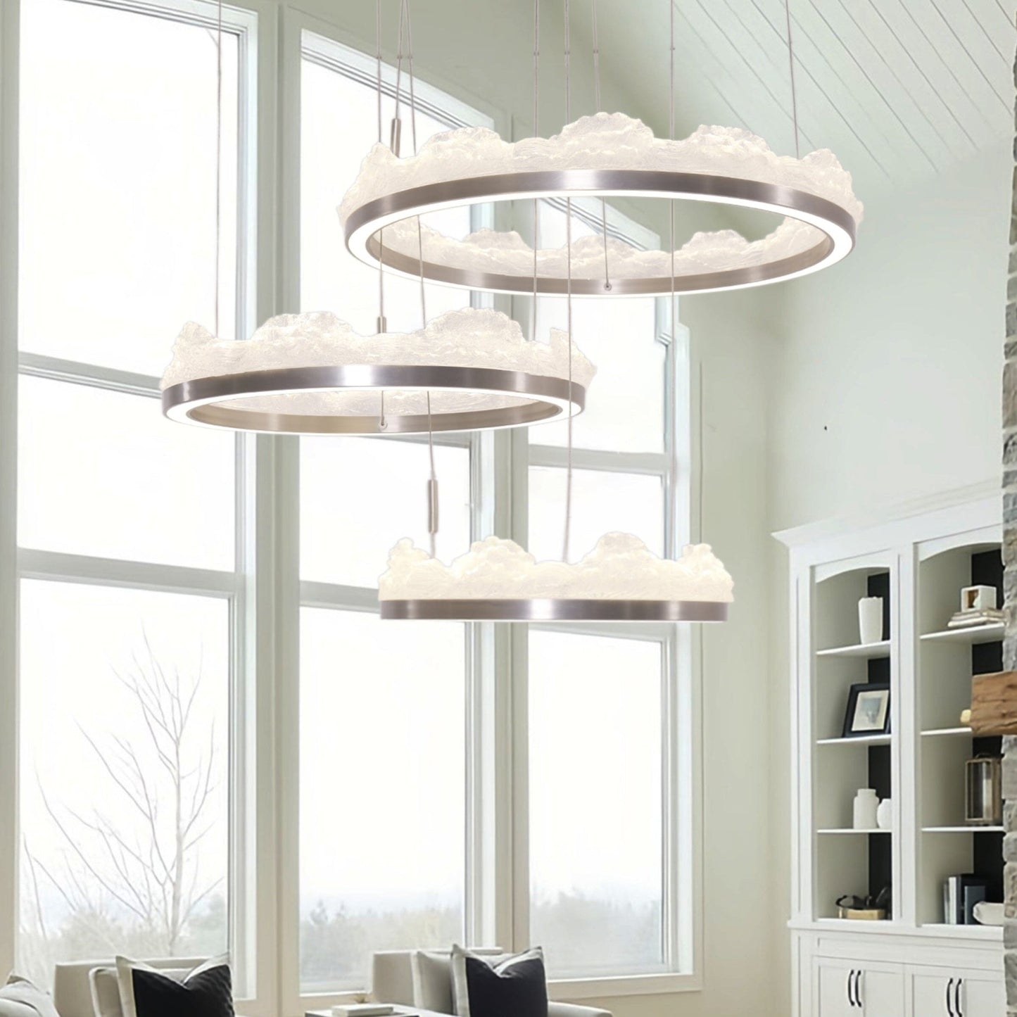 Lightsin High - End Nordic Aluminum Pendant Light with Dimmable Function - House Comfort