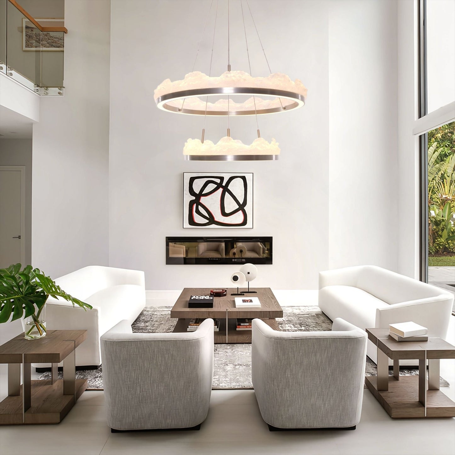 Lightsin High - End Nordic Aluminum Pendant Light with Dimmable Function - House Comfort