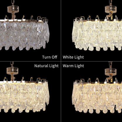 Lightsin Kitchen Island Lighting Modern Luxury Crystal Dimmable Pendant Light - House Comfort