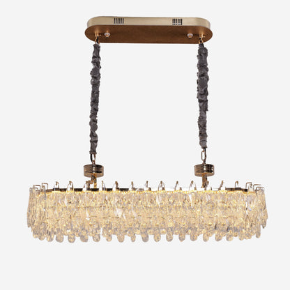 Lightsin Kitchen Island Lighting Modern Luxury Crystal Dimmable Pendant Light - House Comfort