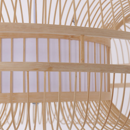 Lightsin LED Bamboo Pendant Light Drum - Shaped 45/60/70/80 Dia - House Comfort