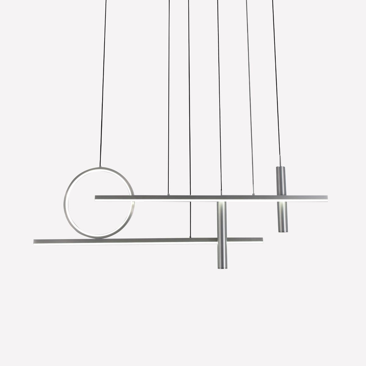 Lightsin LED Modern Linear Geometric Metal Pendant Light - House Comfort