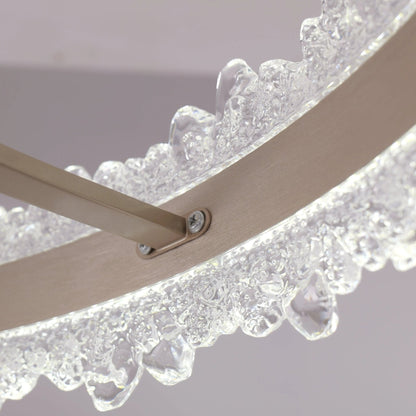 Lightsin Metal Minimalist Acrylic Fan Light with Adjustable Colour Temperature - House Comfort